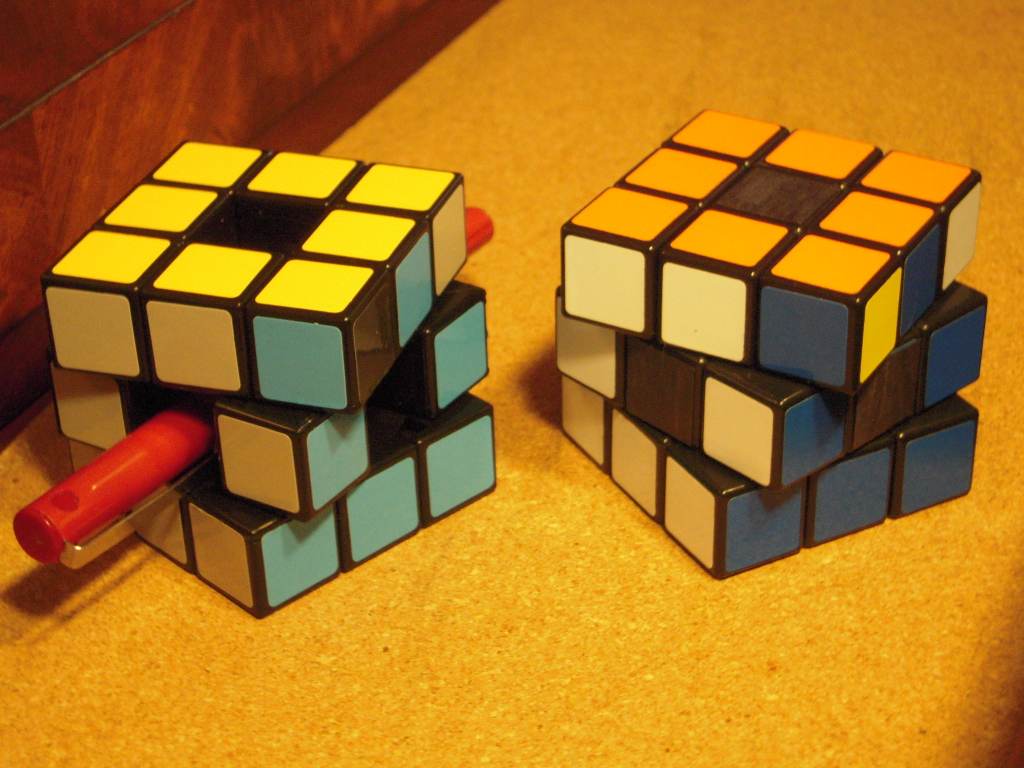 Void Cube emulated by a 3×3×3