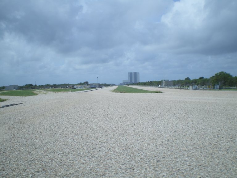 A gravel road