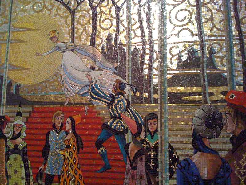 One of the Cinderella mosaics