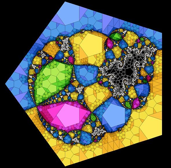 pentagonal and triangular subdivisions