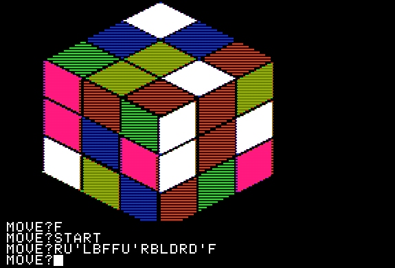 My Apple II cube emulator